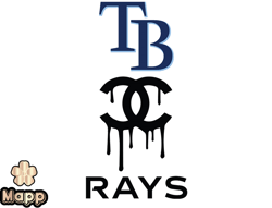 Tampa Bay Rays PNG, Chanel MLB PNG, Baseball Team PNG,  MLB Teams PNG ,  MLB Logo Design 71