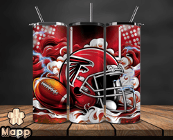 Atlanta Falcons Tumbler Wraps, ,Nfl Teams, Nfl Sports, NFL Design Png, Design by Mappp Store 2