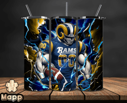 Los Angeles Rams Tumbler Wraps, Logo NFL Football Teams PNG,  NFL Sports Logos, NFL Tumbler PNG Design by Yummi Store 19