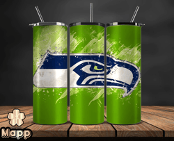 Seattle SeahawksNFL Tumbler Wrap, Nfl Teams, NFL Logo Tumbler Png, NFL Design Png Design by Mappp 05