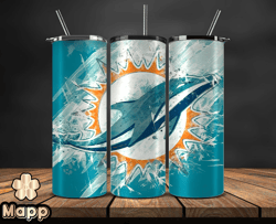 Miami DolphinsNFL Tumbler Wrap, Nfl Teams, NFL Logo Tumbler Png, NFL Design Png Design by Mappp 07