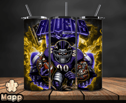 Baltimore Ravens Fire Tumbler Wraps, ,Nfl Png,Nfl Teams, Nfl Sports, NFL Design Png, Design by Mappp 03