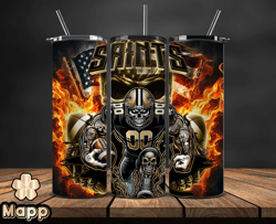 New Orleans Saints Fire Tumbler Wraps, ,Nfl Png,Nfl Teams, Nfl Sports, NFL Design Png, Design by Mappp 23