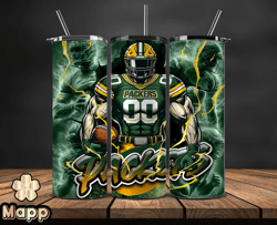 Green Bay PackersTumbler Wrap, NFL Logo Tumbler Png, Nfl Sports, NFL Design Png, Design by Jasonsome-12