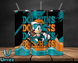 Miami Dolphins Tumbler Wraps, Sonic Tumbler Wraps, ,Nfl Png,Nfl Teams, Nfl Sports, NFL Design Png, by Umee Store 14