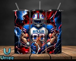 Buffalo Bills Tumbler Wraps, Logo NFL Football Teams PNG,  NFL Sports Logos, NFL Tumbler PNG 4 by Umee Store