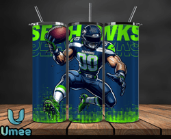 Seattle Seahawks NFL Tumbler Wraps, Tumbler Wrap Png, Football Png, Logo NFL Team, Tumbler Design by Umee Store 29