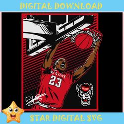 Mohamed Diarra Signature NC State Basketball ,Trending, Mothers day svg, Fathers day svg, Bluey svg, mom svg, dady svg.j