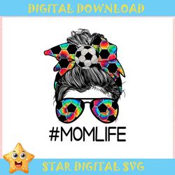 Mom Life Soccer Bow Tie ,Trending, Mothers day svg, Fathers day svg, Bluey svg, mom svg, dady svg.jpg