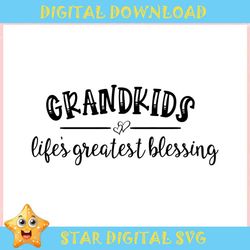 Retro Grandkids Lifes Greatest Blessing ,Trending, Mothers day svg, Fathers day svg, Bluey svg, mom svg, dady svg.jpg