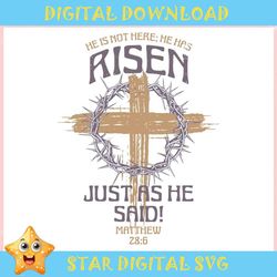 Retro He Is Not Here He Is Risen ,Trending, Mothers day svg, Fathers day svg, Bluey svg, mom svg, dady svg.jpg