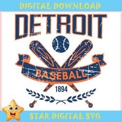 Vintage Detroit Baseball 1894 MLB ,Trending, Mothers day svg, Fathers day svg, Bluey svg, mom svg, dady svg.jpg