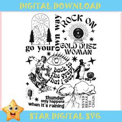 Vintage Fleetwood Mac Tour Go Your Own Way ,Trending, Mothers day svg, Fathers day svg, Bluey svg, mom svg, dady svg.jpg