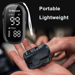 Medical Portable Finger Pulse Oximeter Heart Rate Monitor