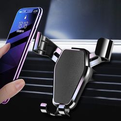 Gravity Car Holder for Phone In Car Air Vent Mount Clip Holder