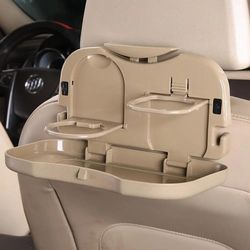 Folding Auto Car Back Seat Cup Tray Holder