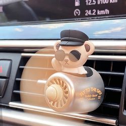 Teddy Bear Car Air Freshener Purifier