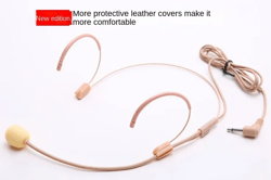 Teacher's Bee Loudspeaker Wired Earphones Headphone Skin Tone Special for Teacher's Classroom Teaching