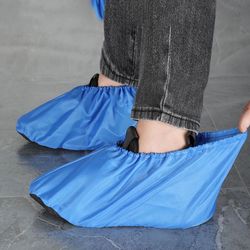 Waterproof Non-slip Shoe Covers Reusable 2 pairs