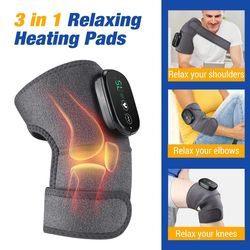 Electric Heating Knee Shoulder Massager Pad Brace