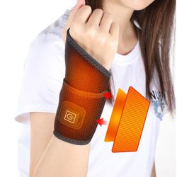 Electric Heating Wrist Guard Band Wrap Self-Heating Brace