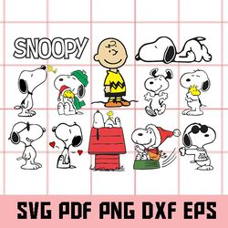 Snoopy svg, Snoopy, Charlie Brown Svg, Snoopy Clipart, Snoopy Vector, Snoopy png, snoopy Dxf, Snoopy Eps,