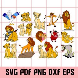 The Lion King svg, The Lion King Clipart, The Lion King Png, The Lion King Eps, The Lion King Dxf, The Lion King Vector
