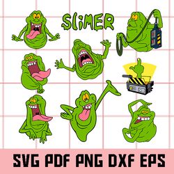 Ghostbusters Slimer svg, Ghostbusters Slimer Clipart, Ghostbusters Slimer Vector, Ghostbusters Slimer Eps, Ghostbusters