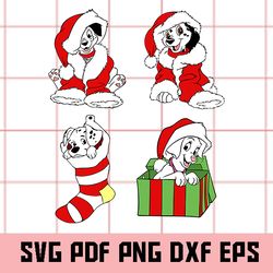 Dalmations SVG, Dalmations Christmas Svg, Dalmations Christmas Clipart, Dalmations Christmas Vector, Dalmations Png