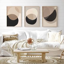Set of 3 Printable Wall Art Trendy Home Decor Housewarming Gift For New Home Office Wall Art Contemporary Art