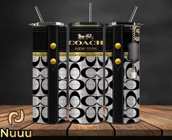 coach  tumbler wrap, coach tumbler png, coach logo , luxury tumbler wraps, logo fashion  design by nuuu 25
