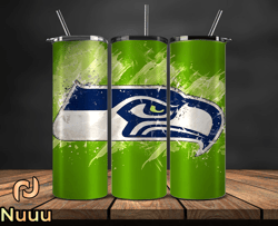 Seattle SeahawksNFL Tumbler Wrap, Nfl Teams, NFL Logo Tumbler Png, NFL Design Png Design by Nuuu 05