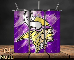 Minnesota VikingsNFL Tumbler Wrap, Nfl Teams, NFL Logo Tumbler Png, NFL Design Png Design by Nuuu 13