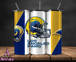 Los Angeles Rams Tumbler Wrap, NFL Logo Tumbler Png, NFL Design Png-31