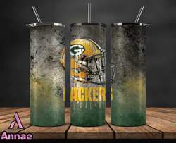 Green Bay Packers Tumbler Wrap, American Football Tumbler PNG -14
