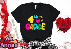 4th Grade Valentines Day Tshirt Design Design 29
