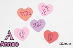 Valentines Day SVG Heart Candy Sayings Design 23