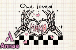One Loved Mama PNGmama Valentine Design 58