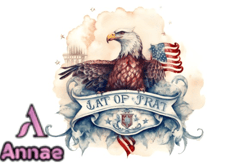 Patriotic Seal Clipart 4th of July Design 36