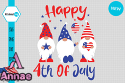 Happy 4th of July, Gnomes 4th July Design 98