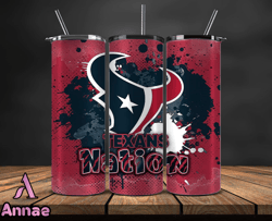 Houston Texans Logo NFL, Football Teams PNG, NFL Tumbler Wraps PNG Design 08