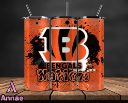 Cincinnati Bengals Logo NFL, Football Teams PNG, NFL Tumbler Wraps PNG Design 21