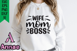 Wife Mom Boss Design 227