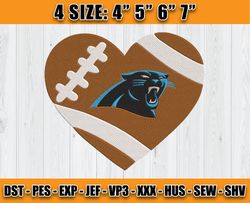 Panthers Embroidery, Embroidery, NFL Machine Embroidery Digital, 4 sizes Machine Emb Files -17