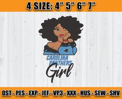 Panthers Embroidery, Betty Boop Embroidery, NFL Machine Embroidery Digital, 4 sizes Machine Emb Files -20