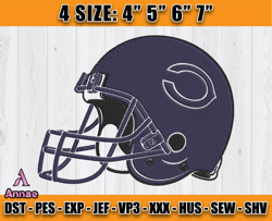 Chicago Bears Embroidery, NFL Chicago Bears Embroidery 03 Annae