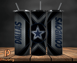 Dallas Cowboys Tumbler Wrap, NFL Logo Tumbler Png, NFL Design Png-98