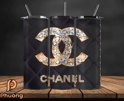 Chanel  Tumbler Wrap, Chanel Tumbler Png, Chanel Logo, Luxury Tumbler Wraps, Logo Fashion  Design by Phuong 102