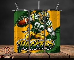 Green Bay Packers  Tumbler Wrap, Nfl Teams,Nfl Logo football, Logo Tumbler PNG Design by PrimePrex 12