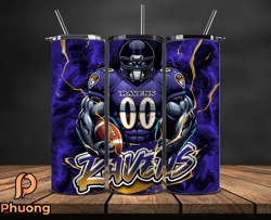 Baltimore RavensTumbler Wrap, NFL Logo Tumbler Png, Nfl Sports, NFL Design Png by PrimePrex-03